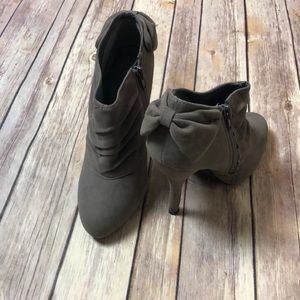 Gray Booties